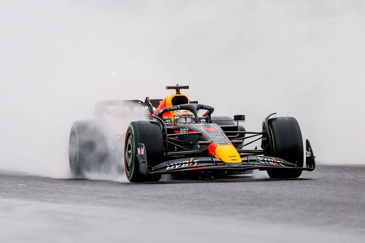 Bizarre Japanese GP Sees Verstappen Crowned Champ