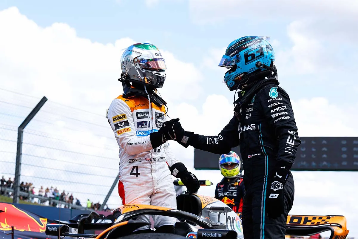 Norris and Hamilton run Verstappen close in British GP