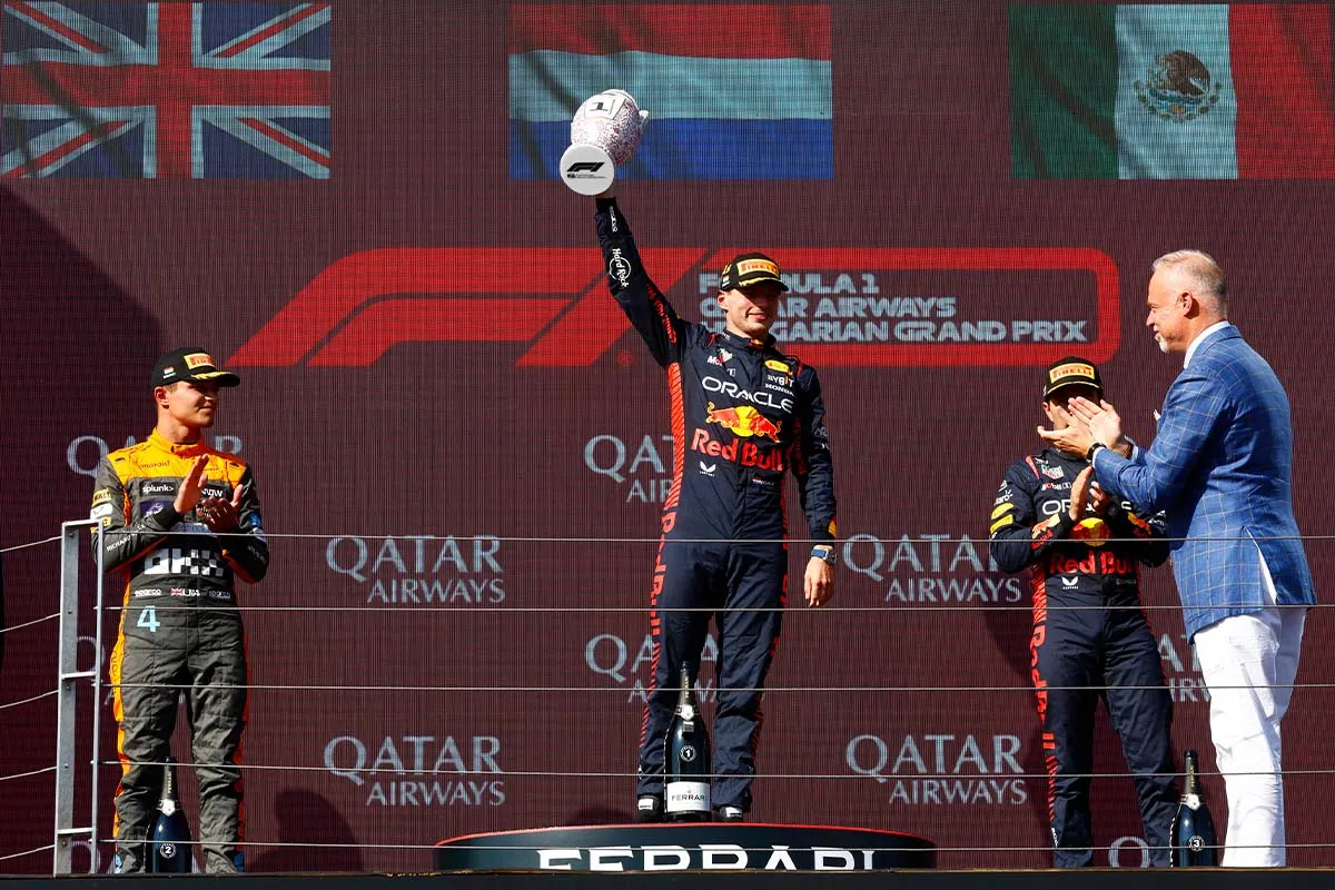 Record-breaking Red Bull win 12 in-a-row, Hungarian 2023 GP Report