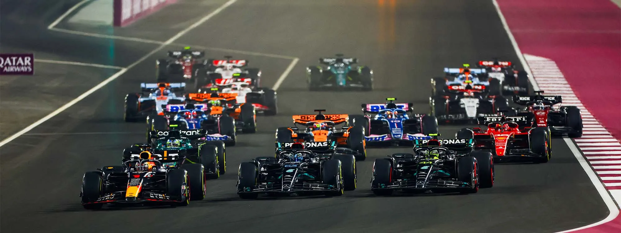 Physically-challenger Qatar GP sees Verstappen victorious