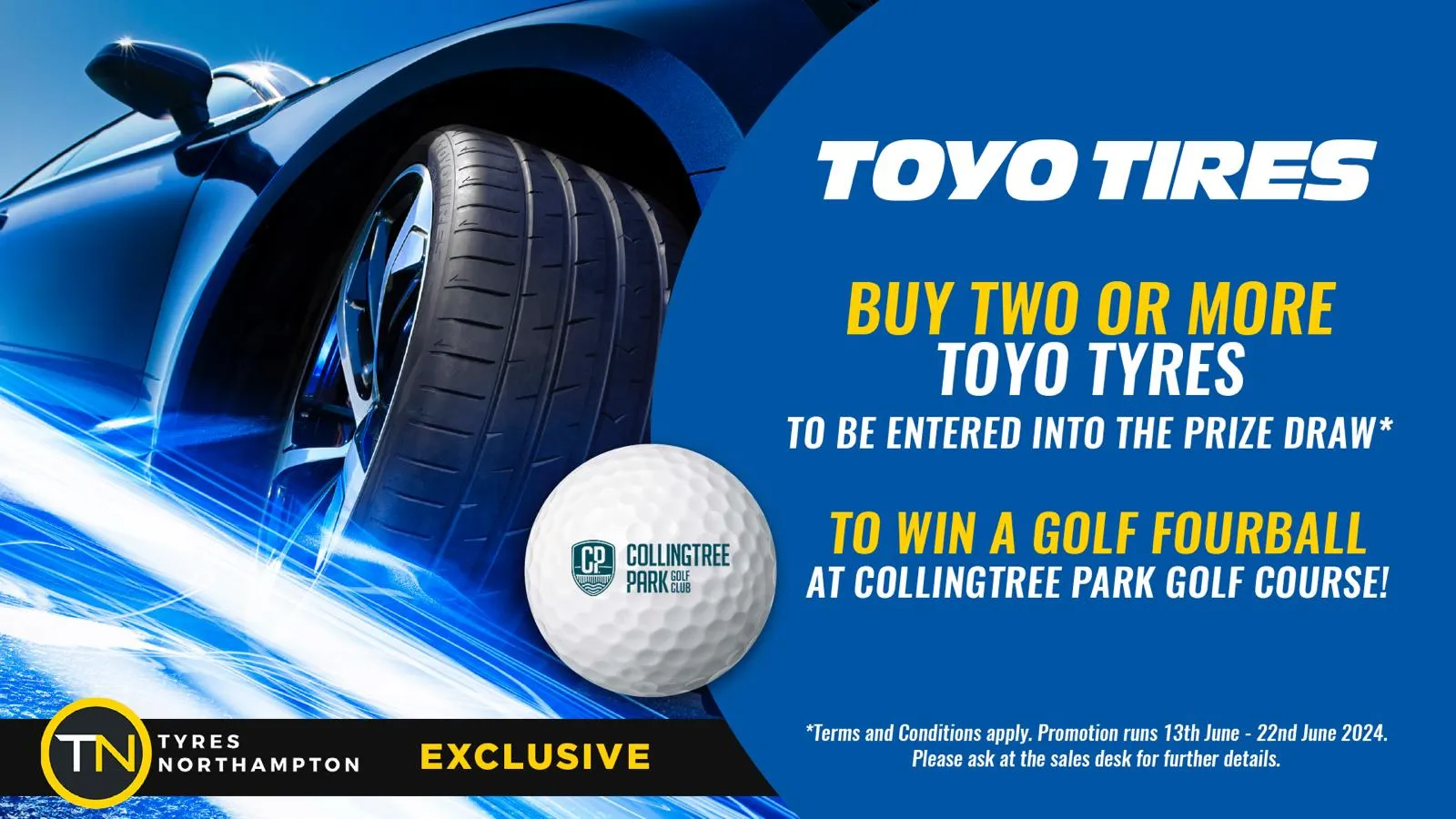 Tyres Northampton April Giveaway