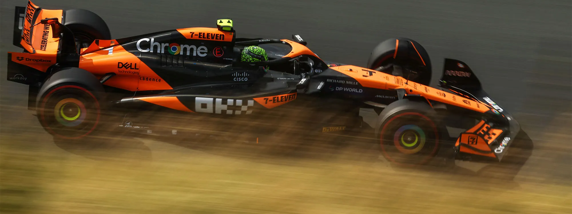 Norris beats Verstappen at his home circuit as F1 returns