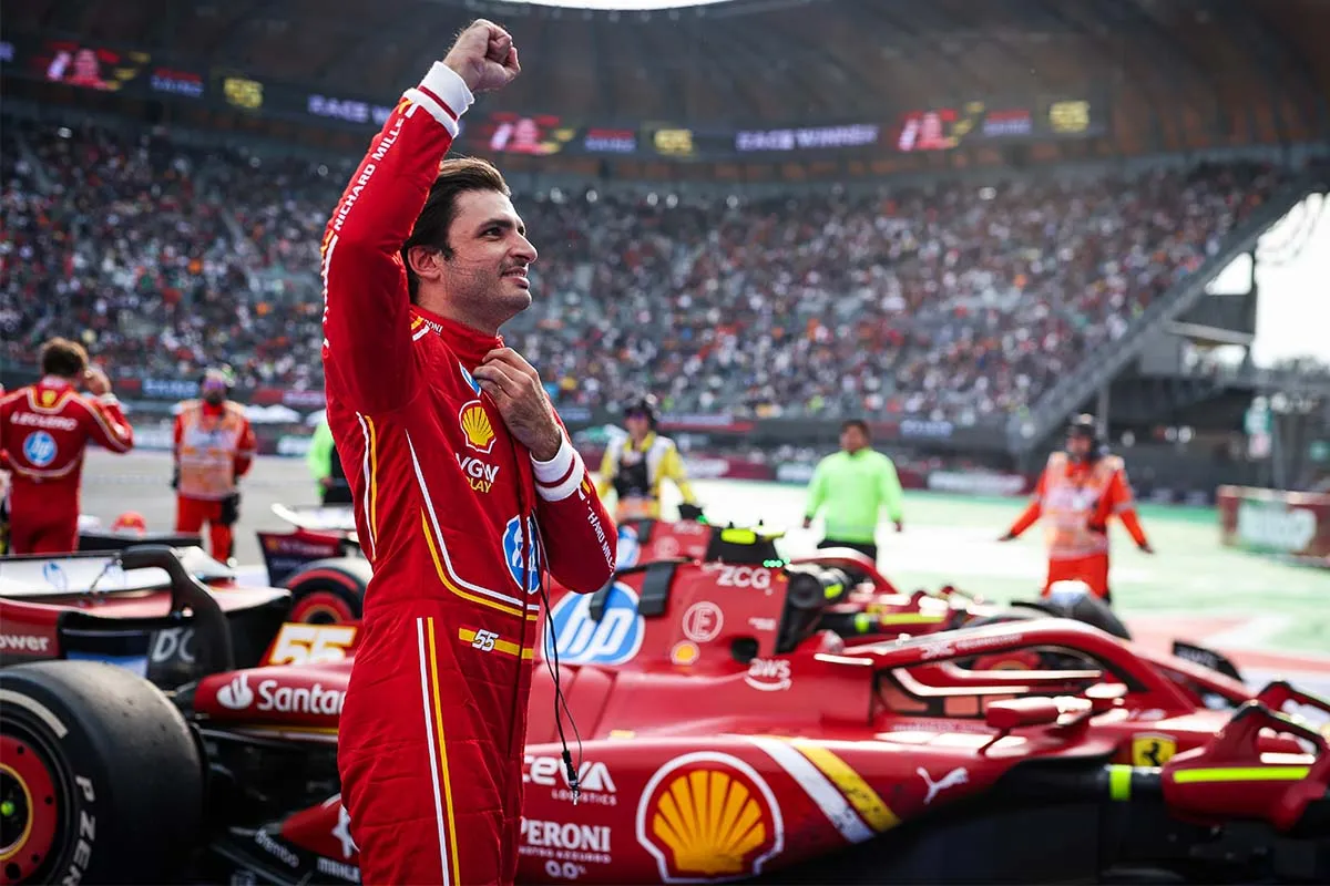 Stewards penalise Verstappen as Sainz wins in Mexico