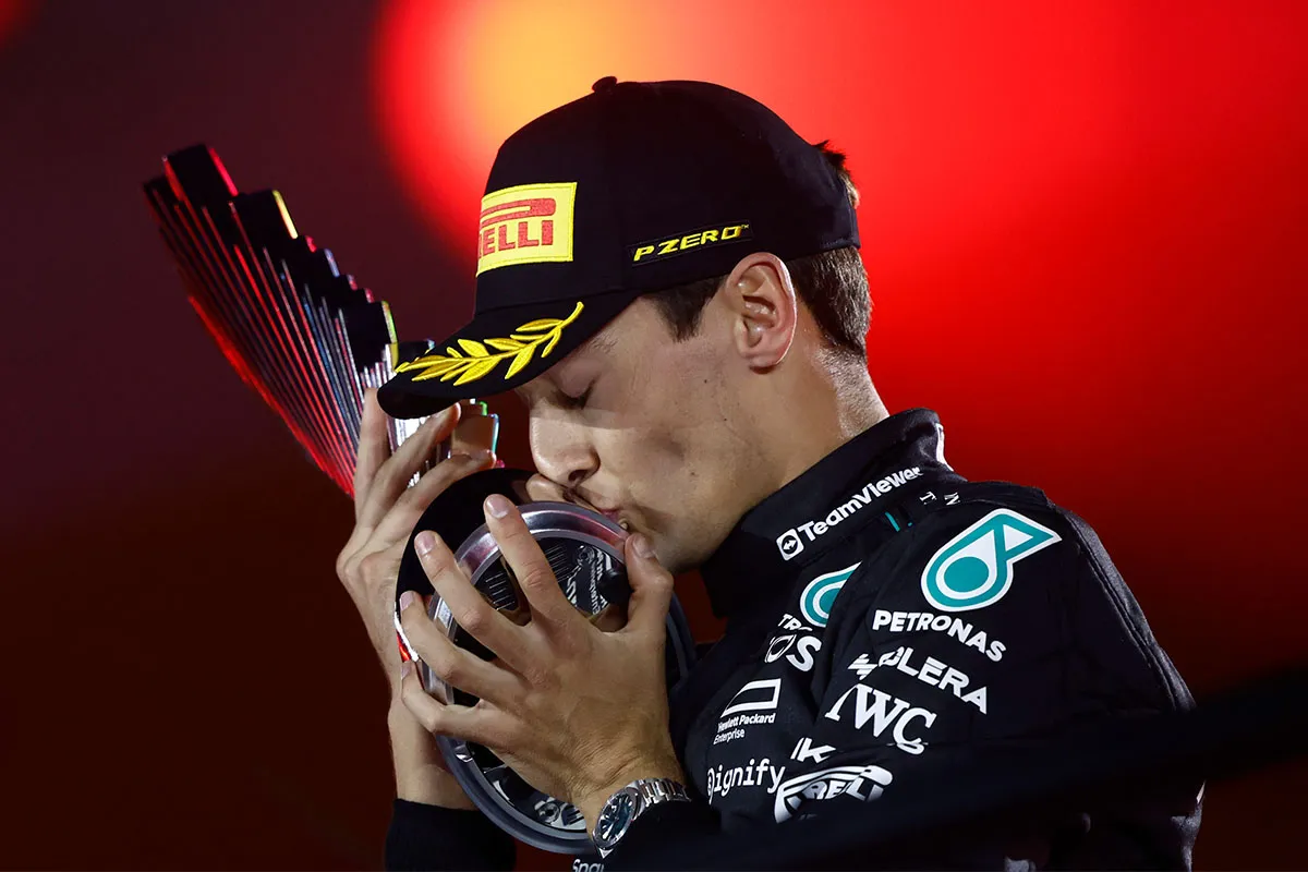 Verstappen Crowned Champ as Russell Dominates Vegas GP