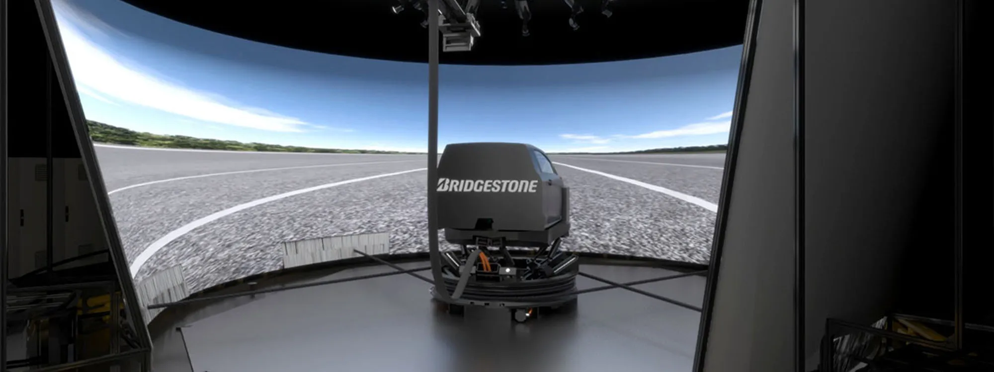 Bridgestone Enhances Virtual Tyre Development with New Driving Simulator
