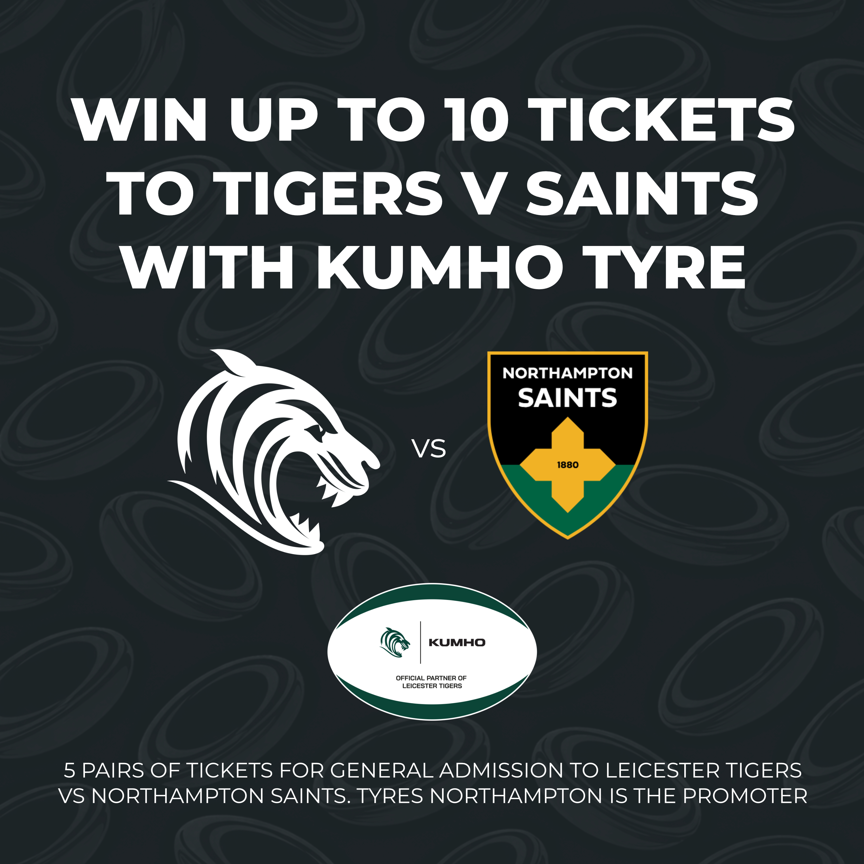 Tyres Northampton April Giveaway