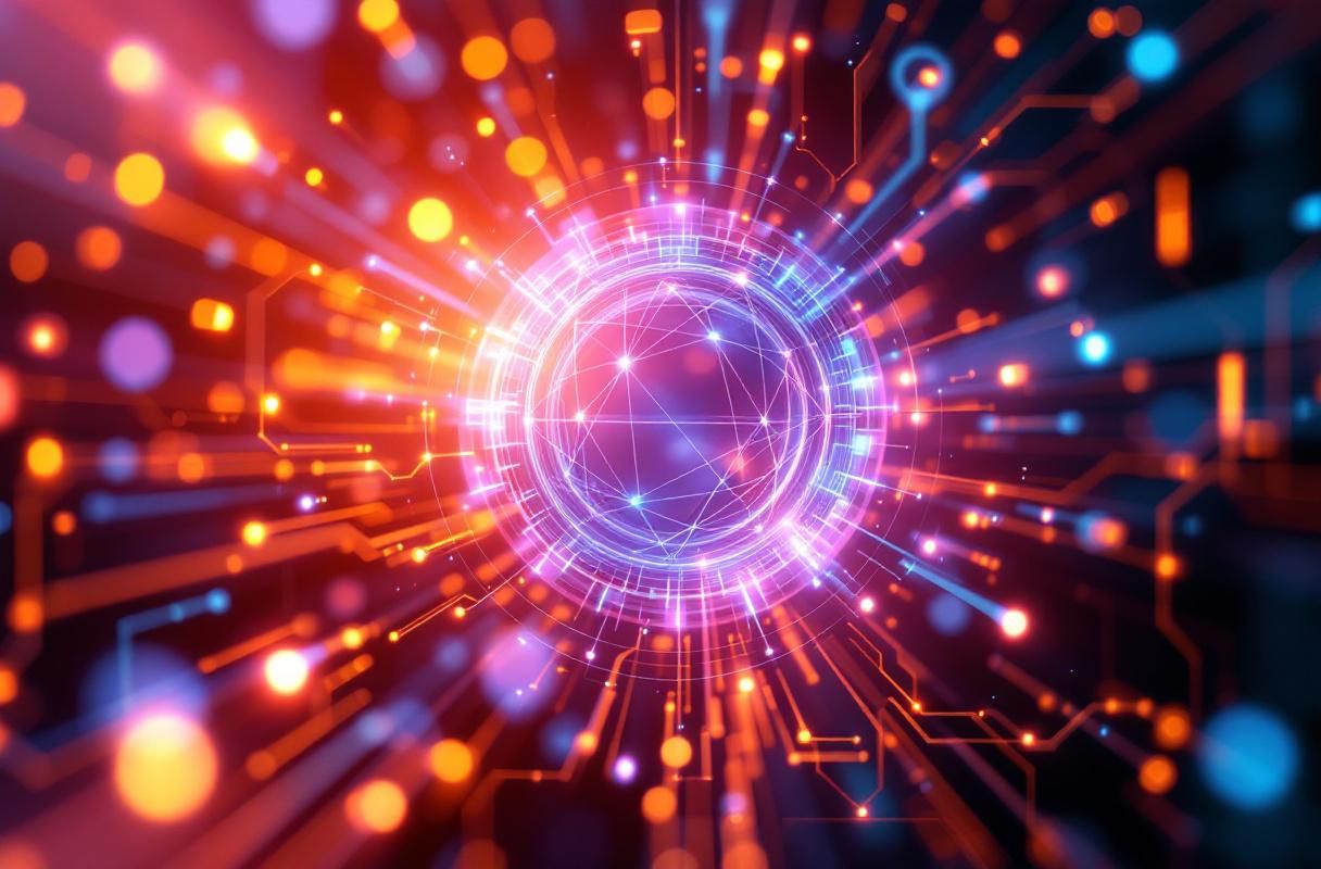 Professional image illustrating How quantum computing is revolutionizing data security
