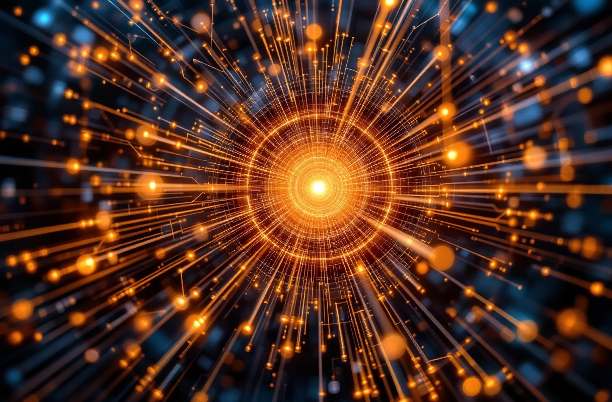Professional image illustrating The Core Differences Between Quantum Technology and Classical Computing
