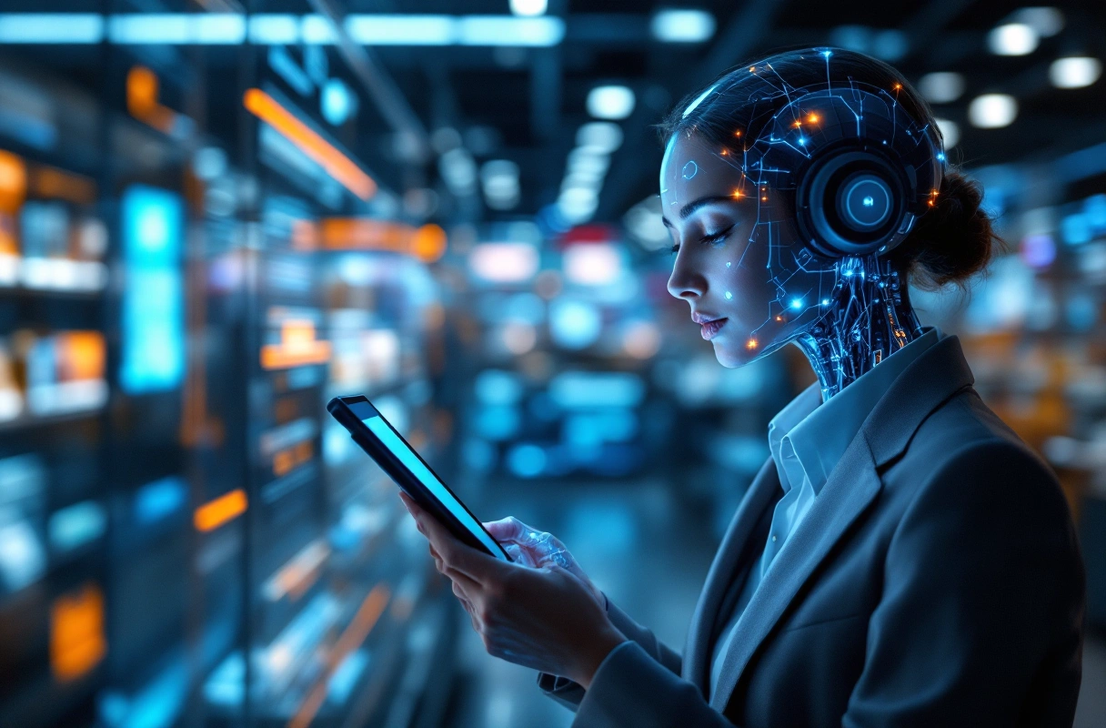 Professional image illustrating AI-Driven Innovations in Retail: Enhancing Customer Engagement