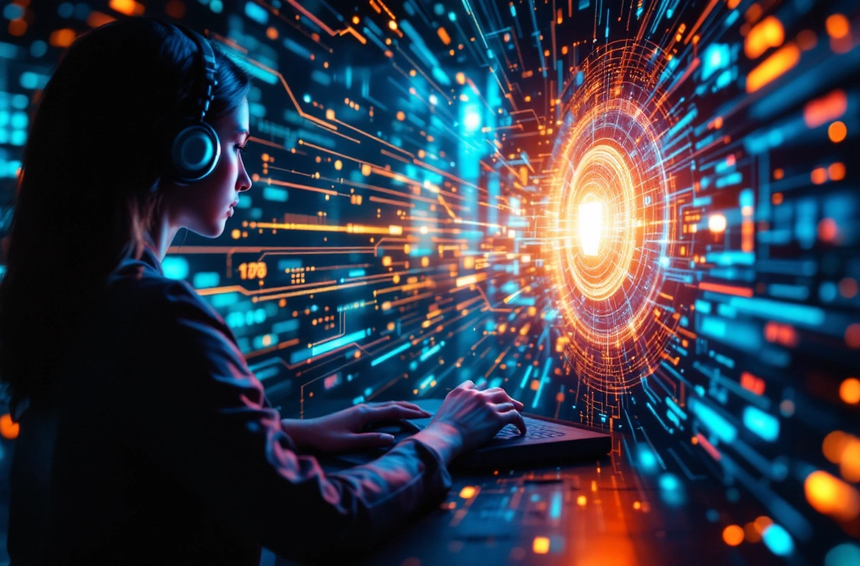 Professional image illustrating The Future of Quantum Applications in Cybersecurity