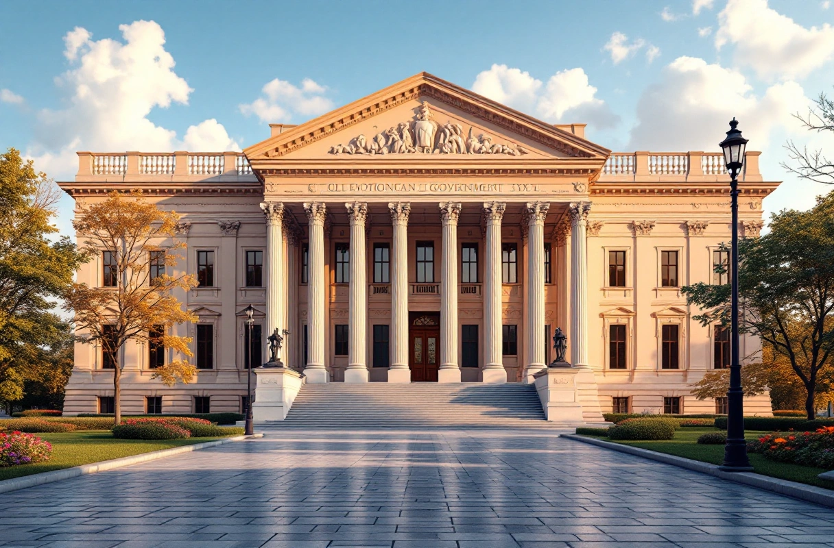 Professional image illustrating Enhanced Voting Systems Through Blockchain