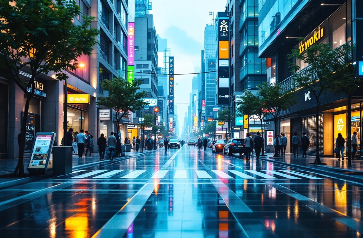 Professional image illustrating Current DeFi Trends Impacting Smart Cities