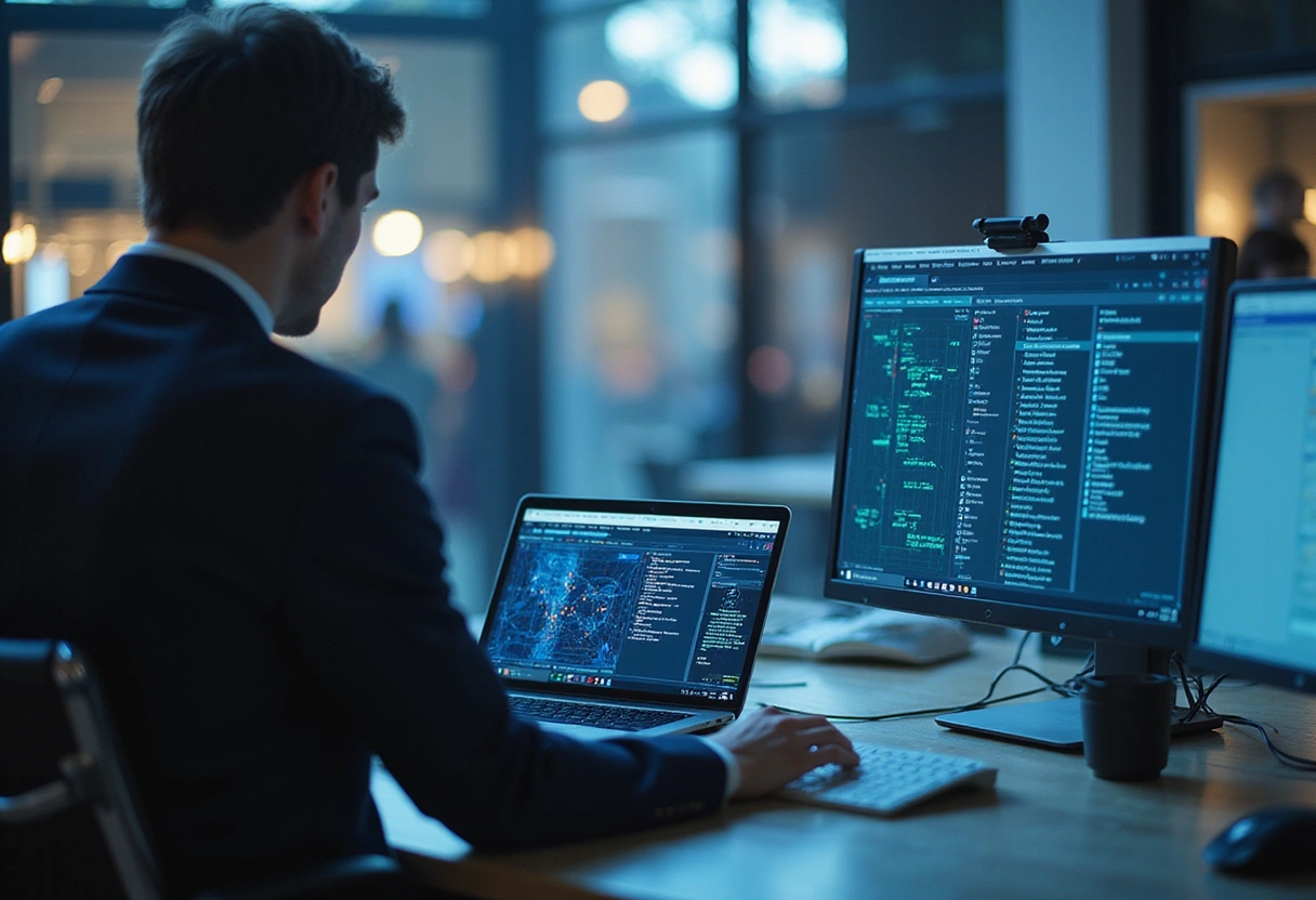 Professional image illustrating Understanding Blockchain Technology in Government