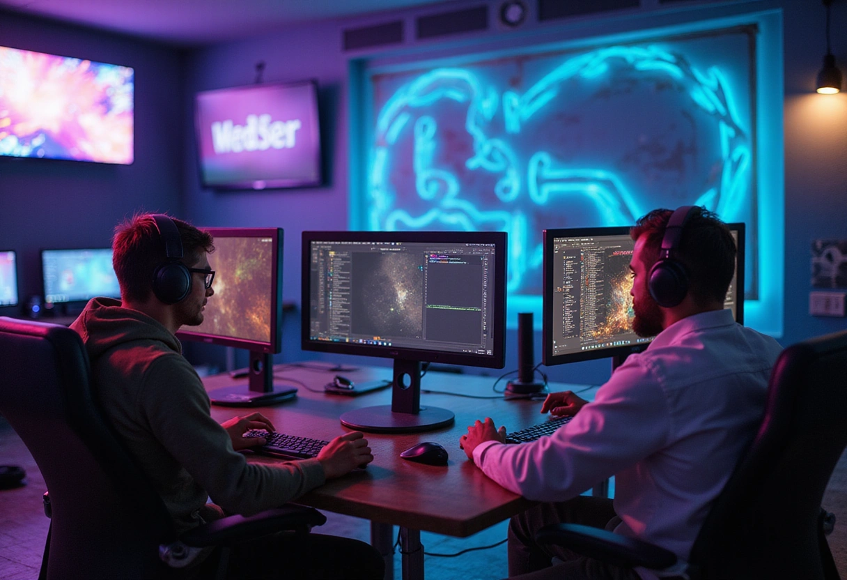 Professional image illustrating Understanding NFT Gaming