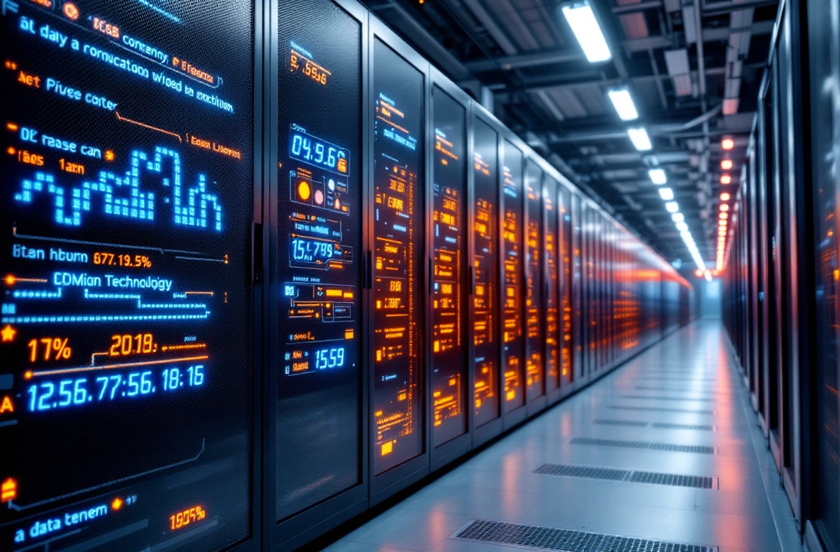 Professional image illustrating Emerging Technologies and Their Influence on Data Center Trends