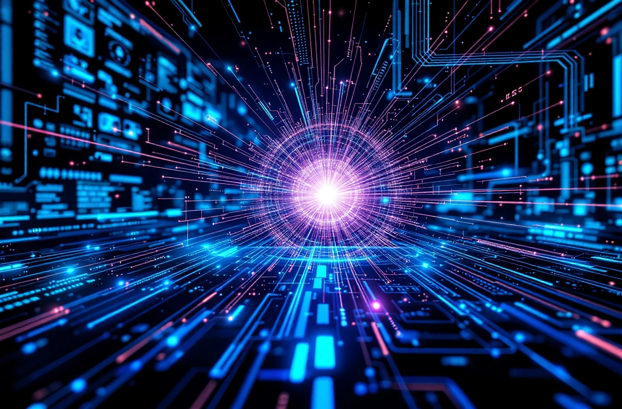 Professional image illustrating The Role of AI in Quantum Technology