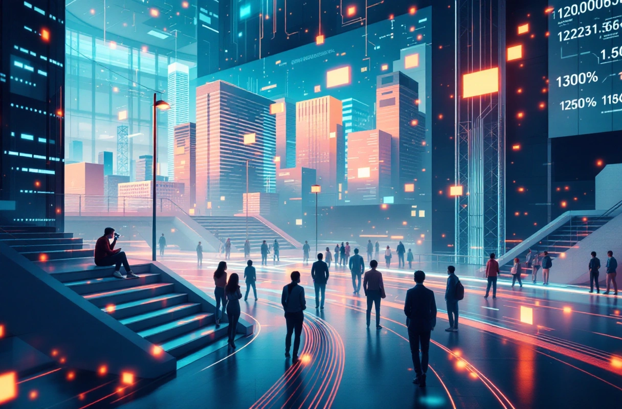 Professional image illustrating The Role of Decentralized Applications in Identity Management