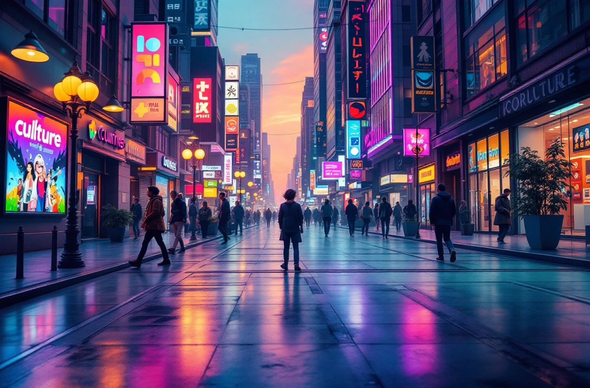 Professional image illustrating Exploring Cultural Profit Models in the Digital Age