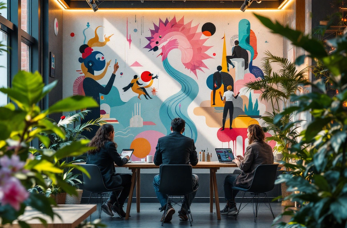 Professional image illustrating How NFTs Are Transforming the Arts Landscape