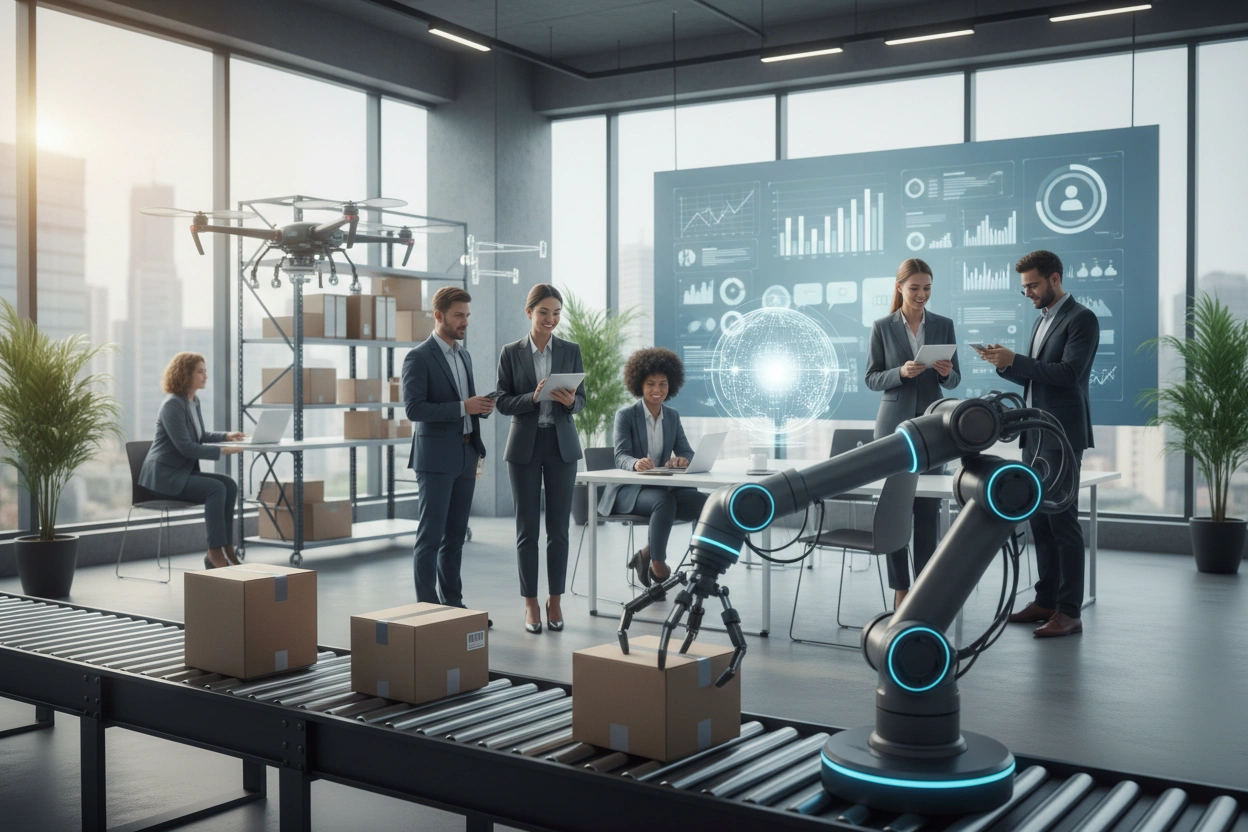 Professional image illustrating Enhancing Customer Interactions Through Automation