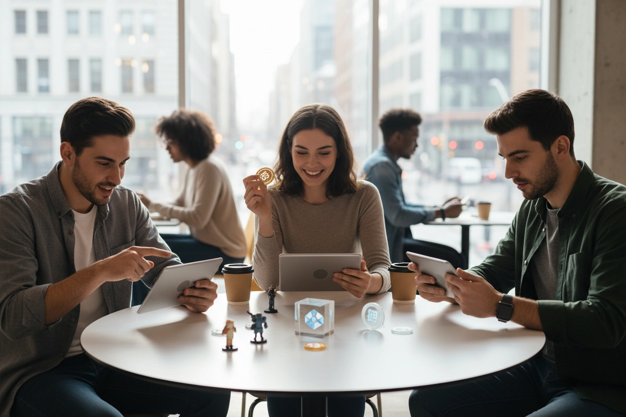 Professional image illustrating How Play-to-Earn Models Are Changing Gaming Dynamics