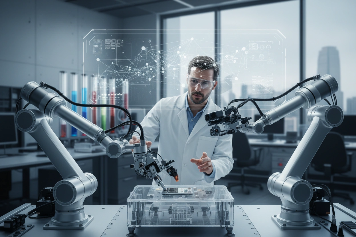 Professional image illustrating Understanding AI Robotics