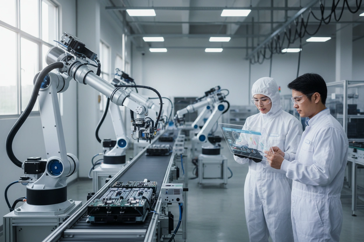 Professional image illustrating Best Practices for Integrating AI Robotics