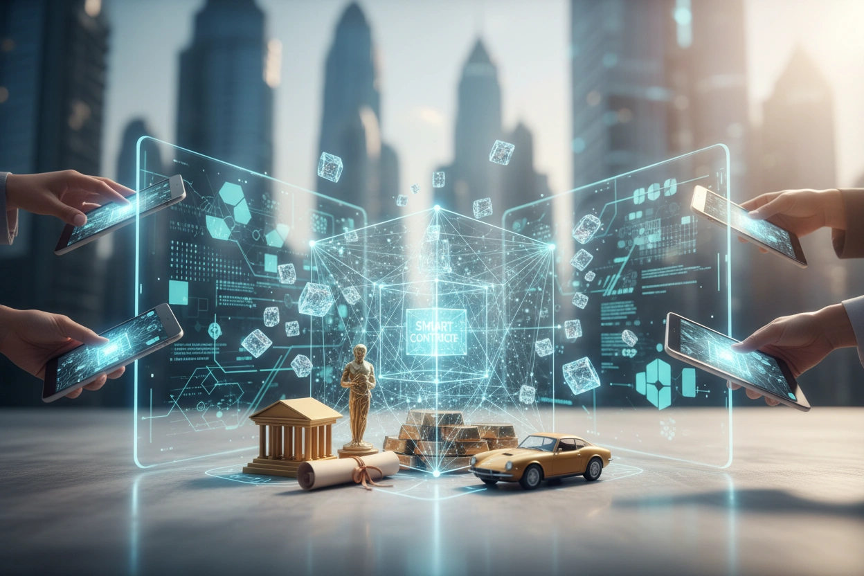 Professional image illustrating Understanding Tokenization of Real World Assets