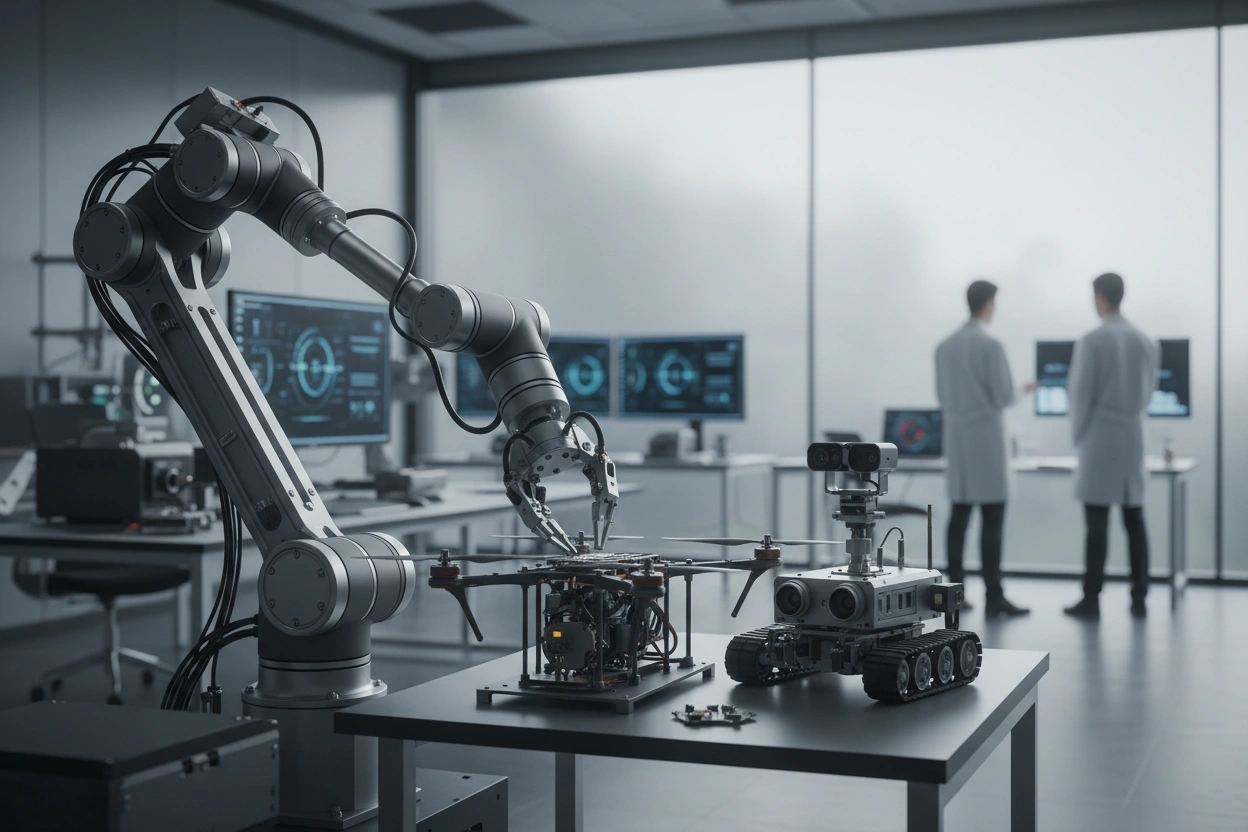 Professional image illustrating Understanding AI Robotics