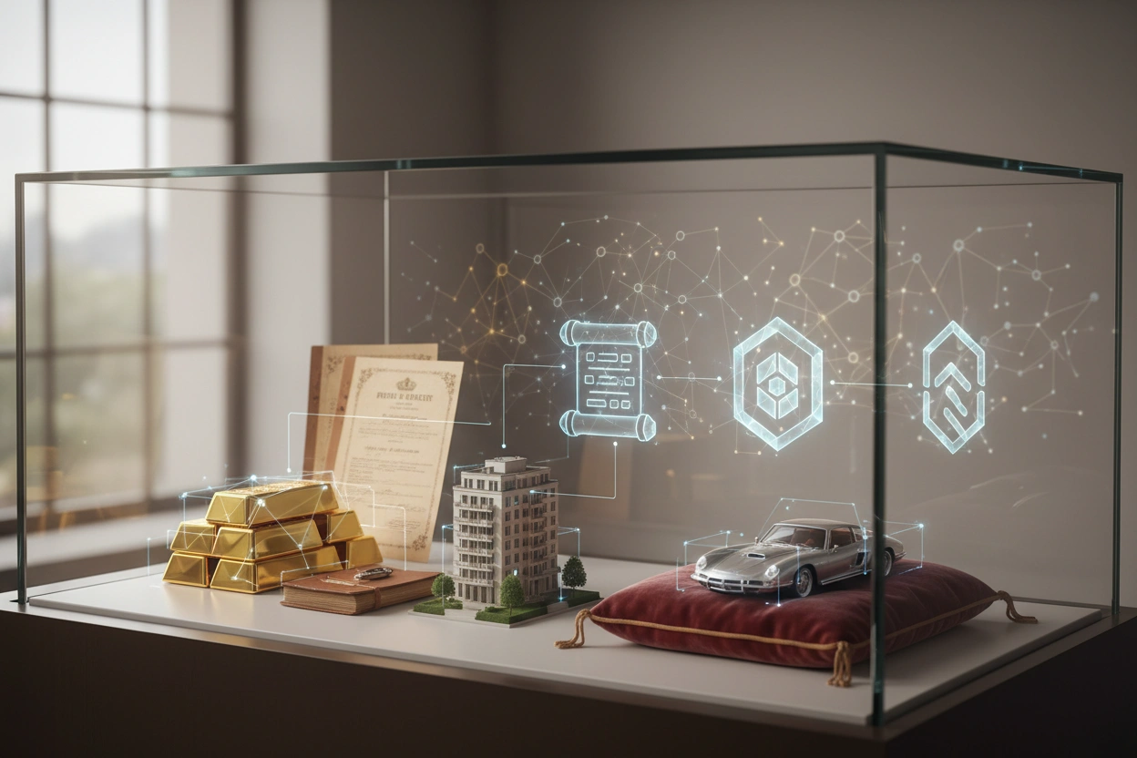 Professional image illustrating Understanding Asset-Backed Tokens and Traditional Assets