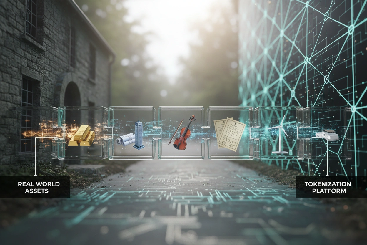 Professional image illustrating Understanding the Tokenization of Real World Assets