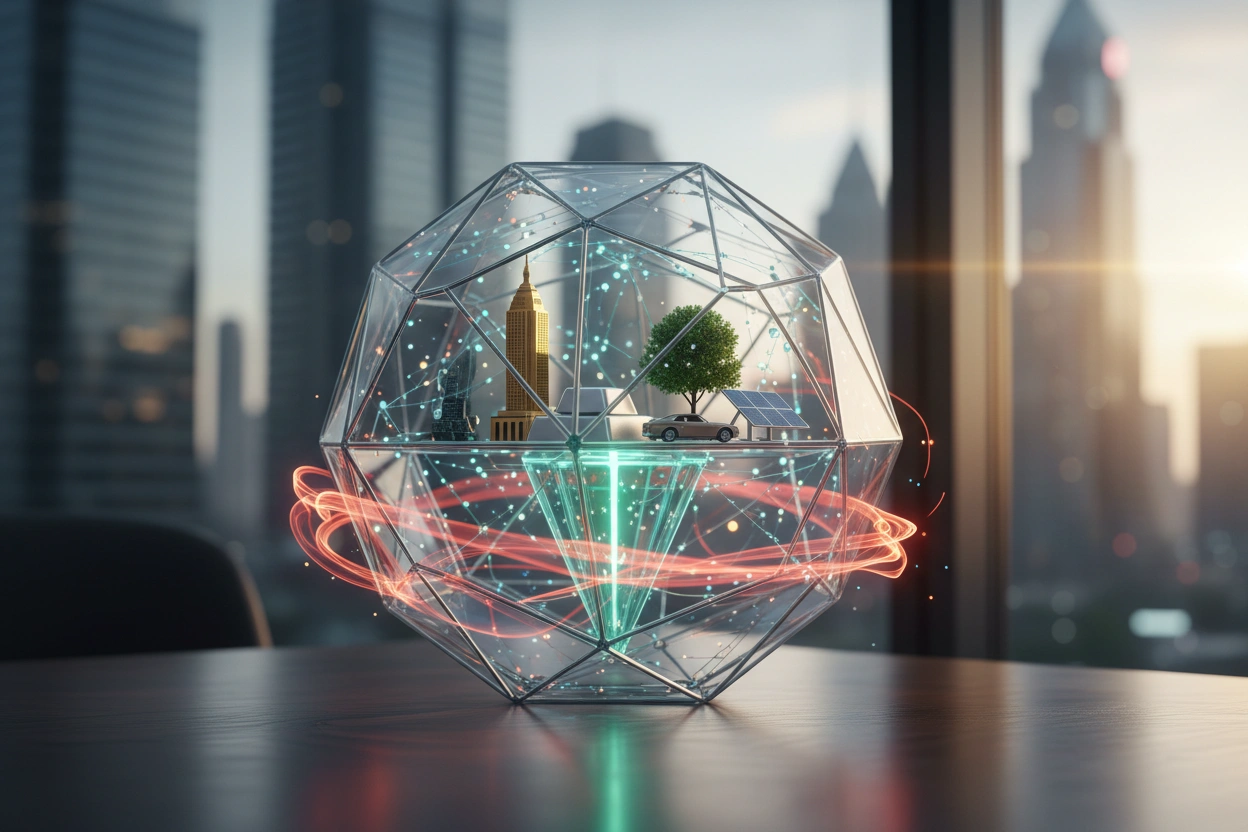 Professional image illustrating Navigating Risks Associated with Tokenization