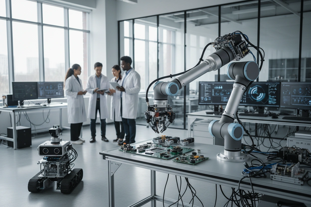 Professional image illustrating Understanding AI Robotics