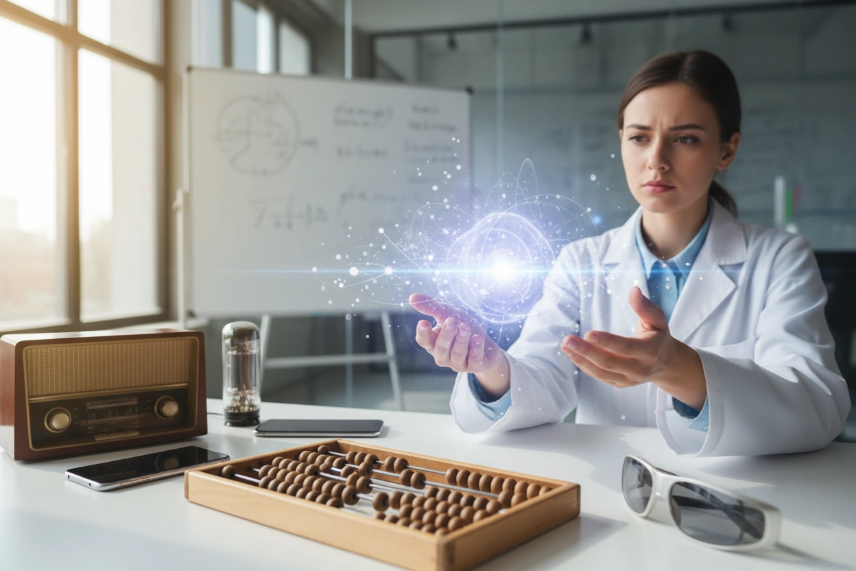 Professional image illustrating Common Misconceptions About Quantum Technology