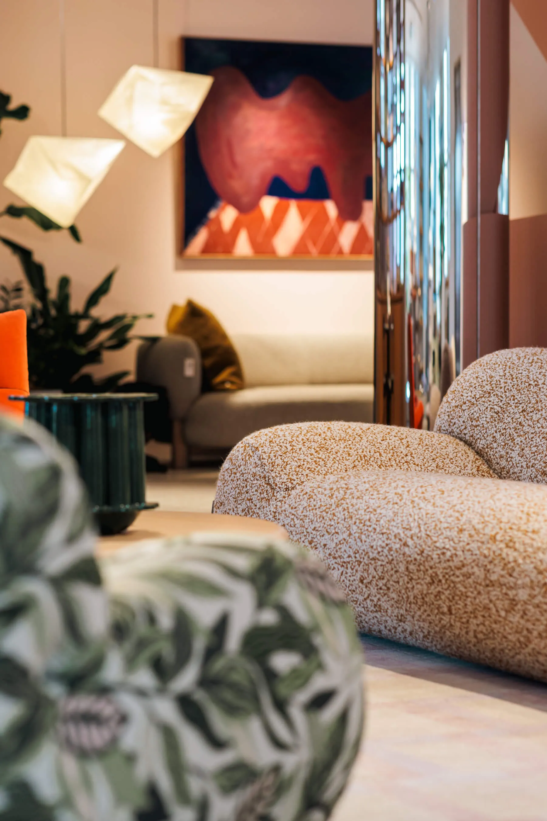 Saturday In Design 2024: Jardan Furniture showcased sustainable craftsmanship with live upholstery, design talks, and new product launches, highlighting innovation and contemporary aesthetics | EDG Studios, view 11 of 28