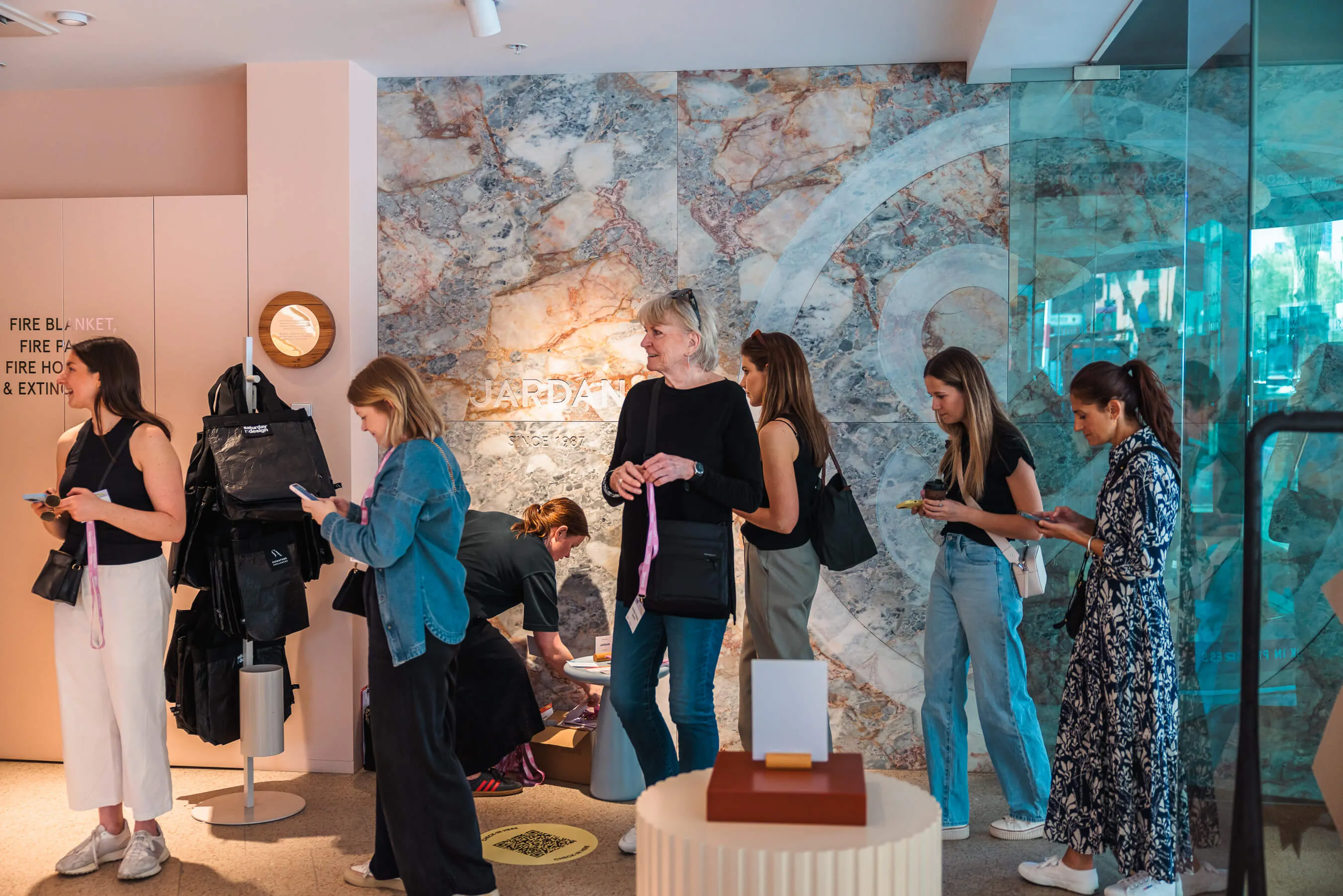 Saturday In Design 2024: Jardan Furniture showcased sustainable craftsmanship with live upholstery, design talks, and new product launches, highlighting innovation and contemporary aesthetics | EDG Studios, view 28 of 28