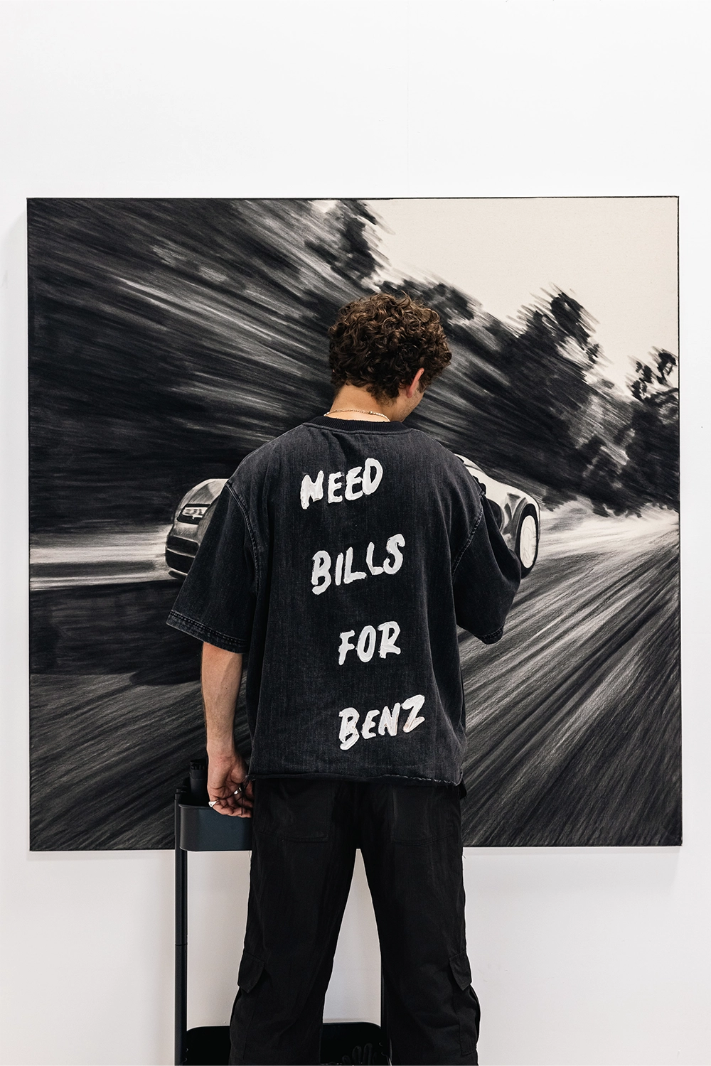 Werner Bronkhorst: 911 What’s Your Emergency art collection explores urgency, crisis, and modern culture through bold automotive-inspired works.