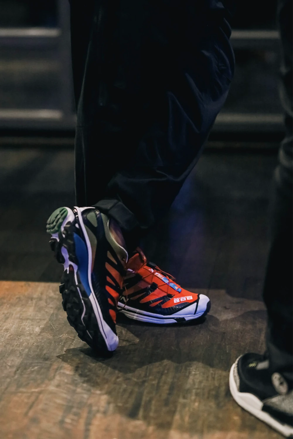 Salomon Sportstyle Event 2020: Woody from Sneaker Freaker discusses trail-inspired sneakers, blending performance with streetwear innovation.