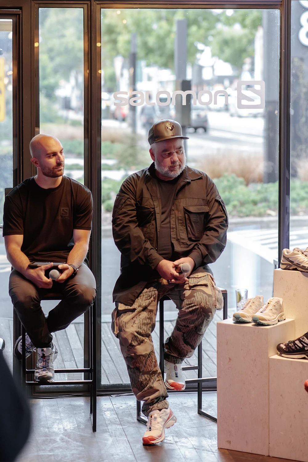 Salomon Sportstyle Event 2020: Woody from Sneaker Freaker discusses trail-inspired sneakers, blending performance with streetwear innovation.