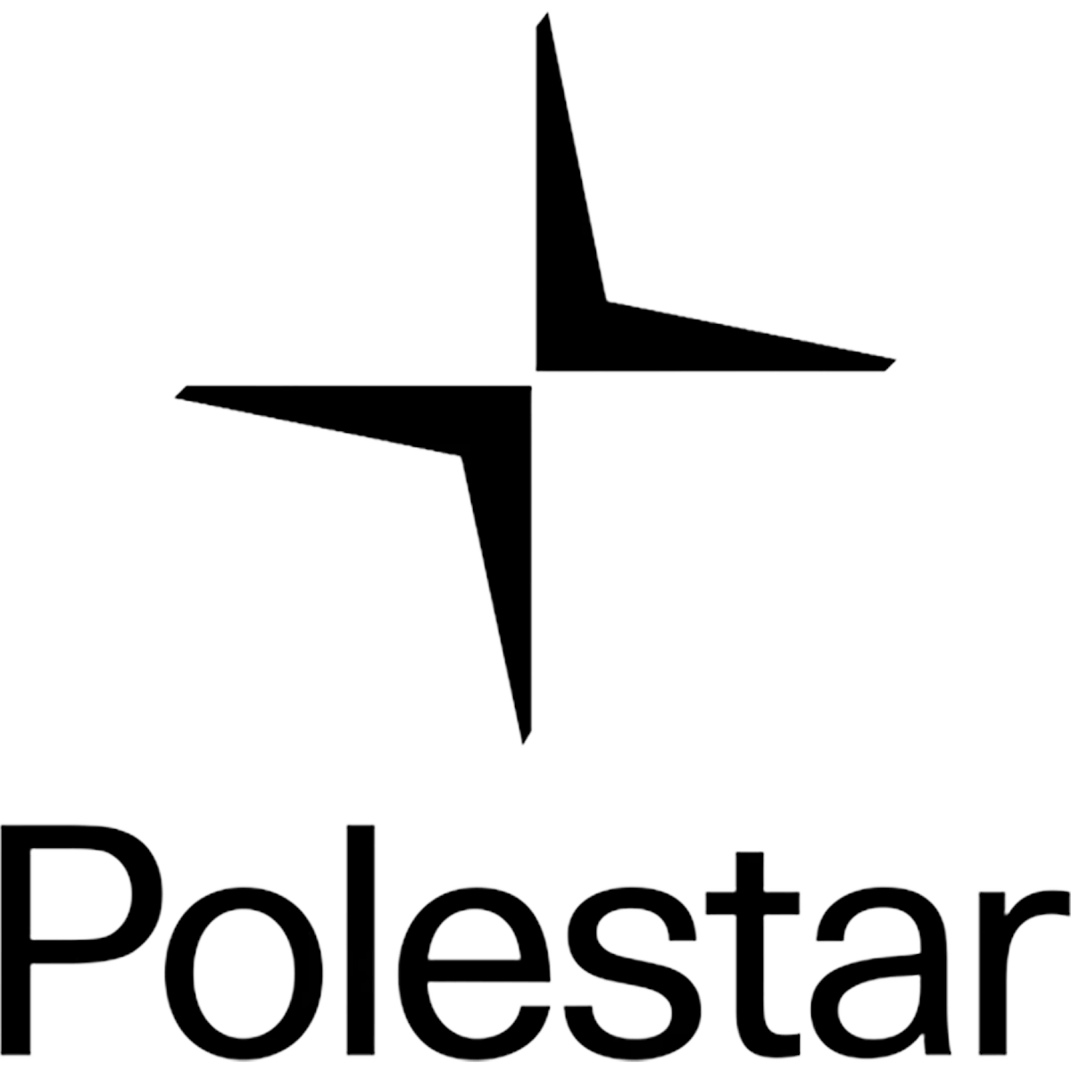 Polestar emblem symbolizing innovation in electric performance vehicles.