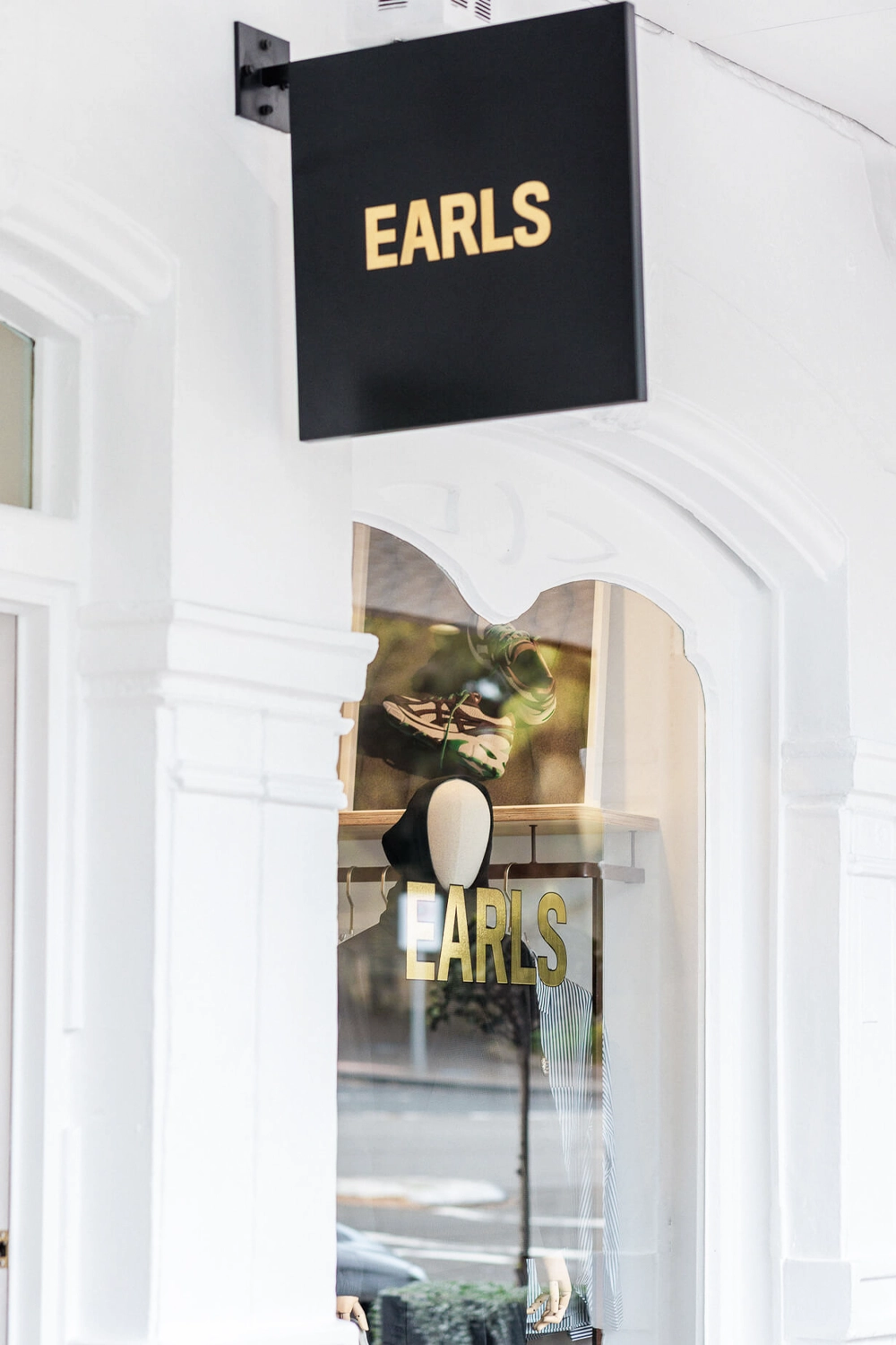 Earls Collection Paddington flagship store photographed by EDG Studios. Luxury menswear retail interior photography, 74 Oxford Street, Sydney.