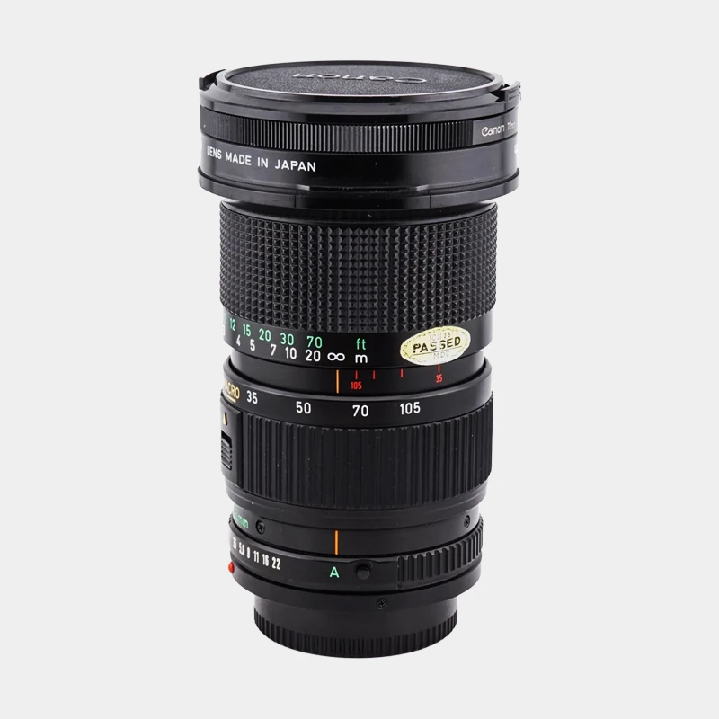 Classic zoom lens with smooth manual control and a cinematic feel. A versatile choice for stylized editorial, video, and vintage-inspired projects.