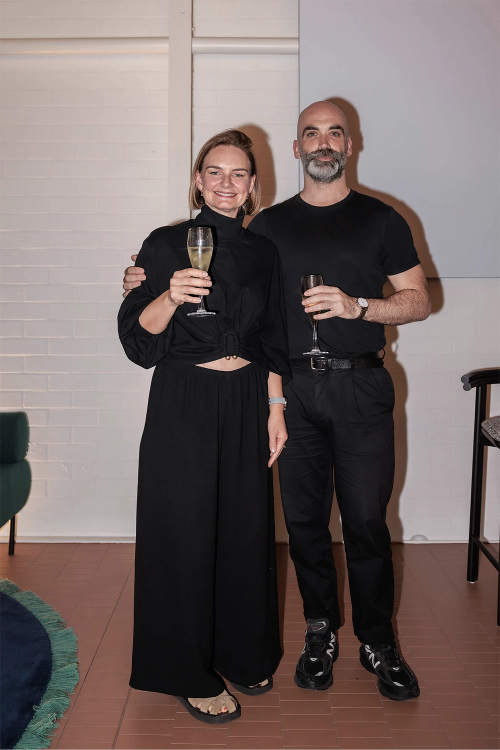 The Founders of DesignByThem enjoying a drink together following the panel at DesignByThem’s “I’ll Be Happy When” event in Sydney.