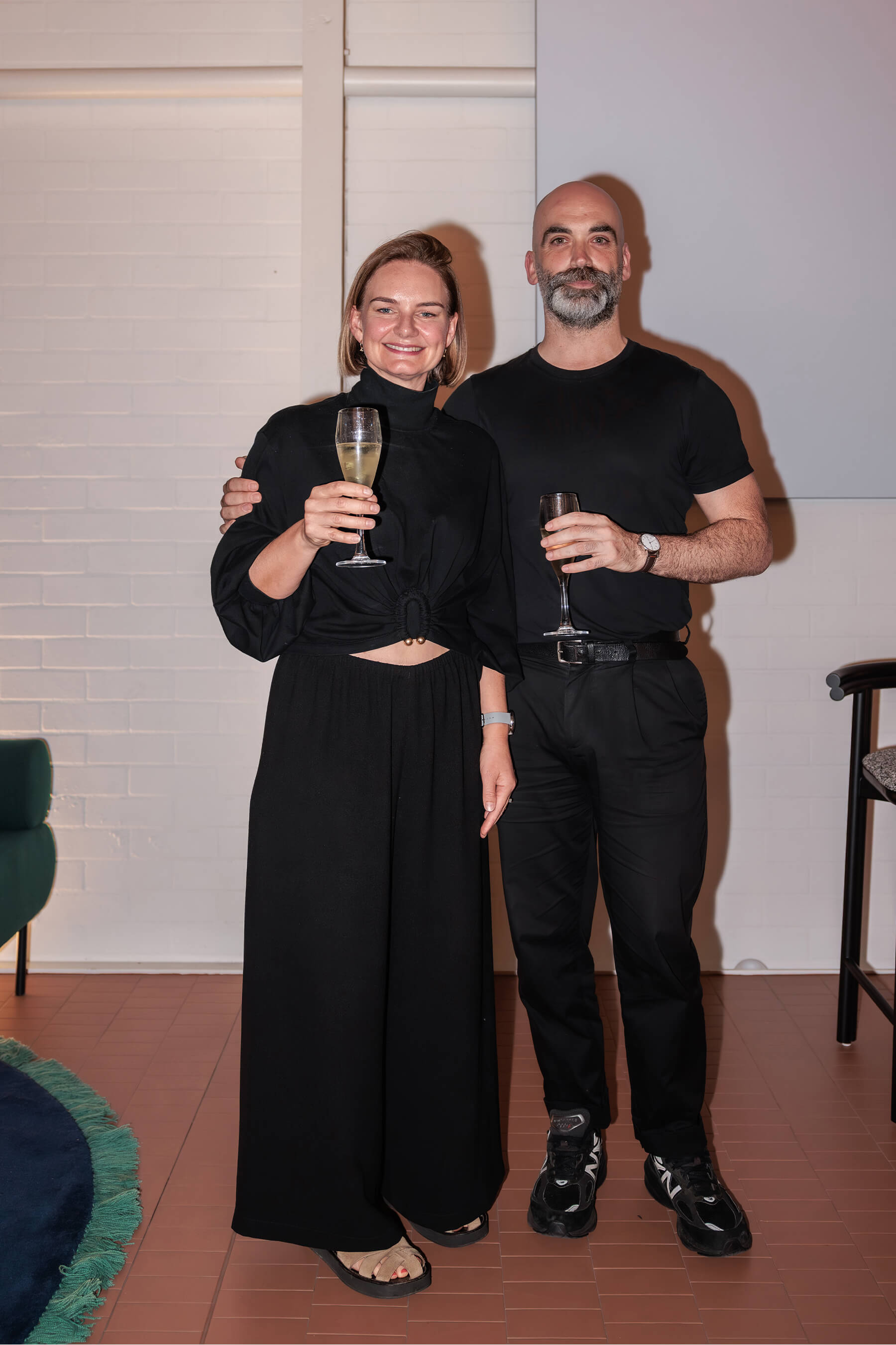 The Founders of DesignByThem enjoying a drink together following the panel at DesignByThem’s “I’ll Be Happy When” event in Sydney.