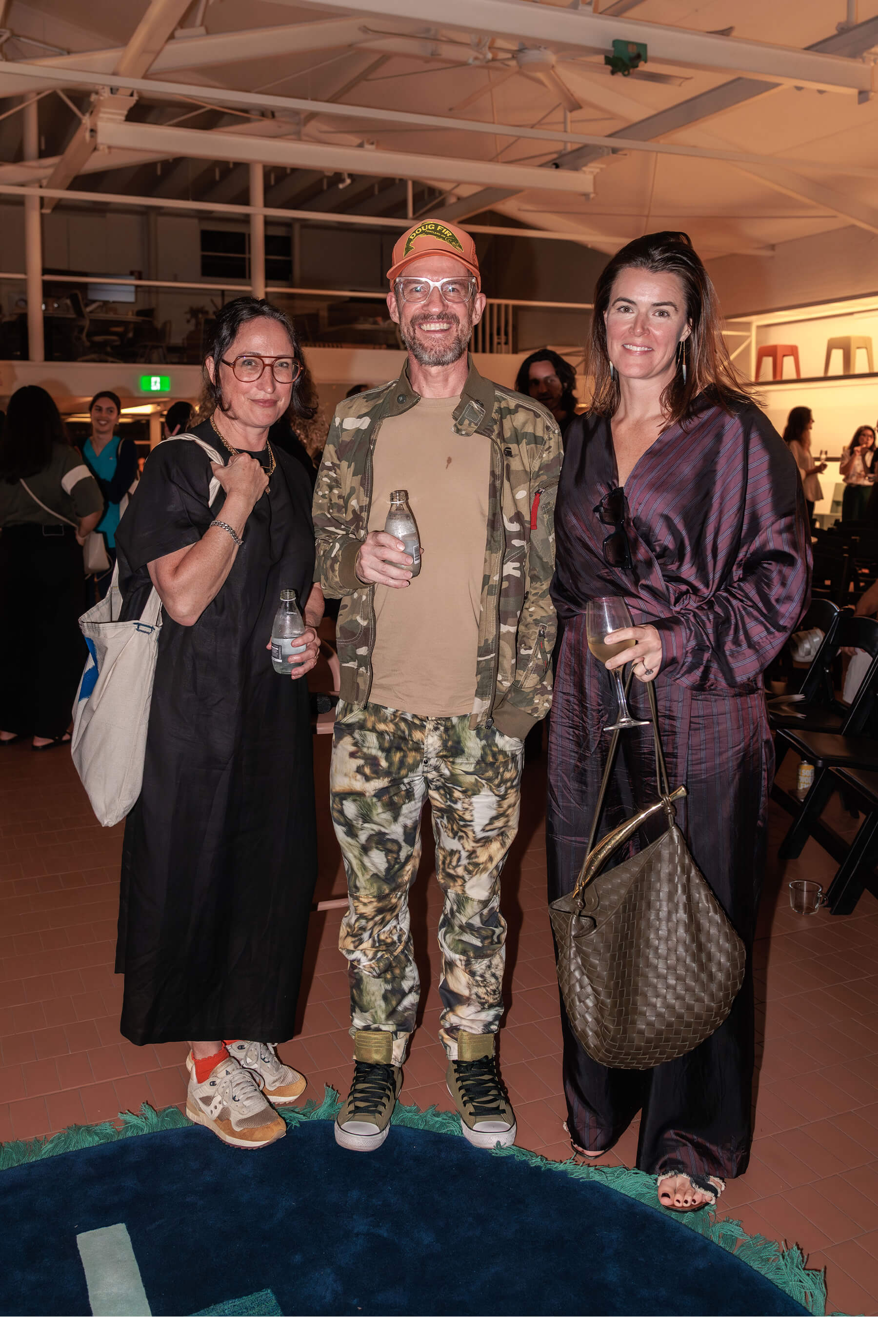 Guests at DesignByThem’s “I’ll Be Happy When” evening event, held in the DBT showroom.