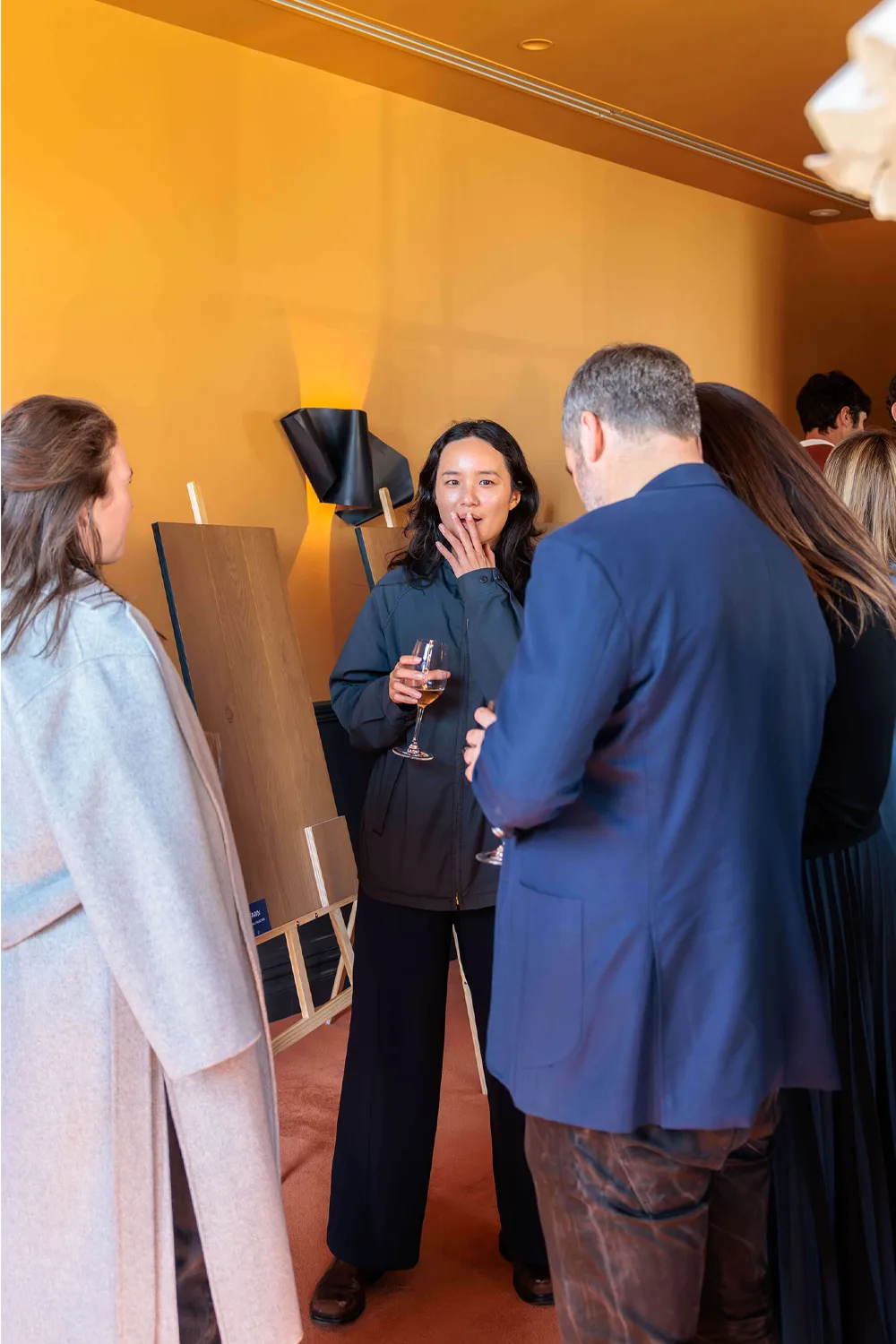 Royal Oak Floors Heritage Collection launch event at Ursula's in Paddington, Sydney, featuring styled interior displays and guests exploring the new timber flooring range.