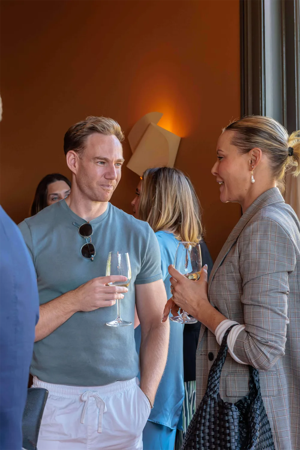 Royal Oak Floors Heritage Collection launch event at Ursula's in Paddington, Sydney, featuring styled interior displays and guests exploring the new timber flooring range.