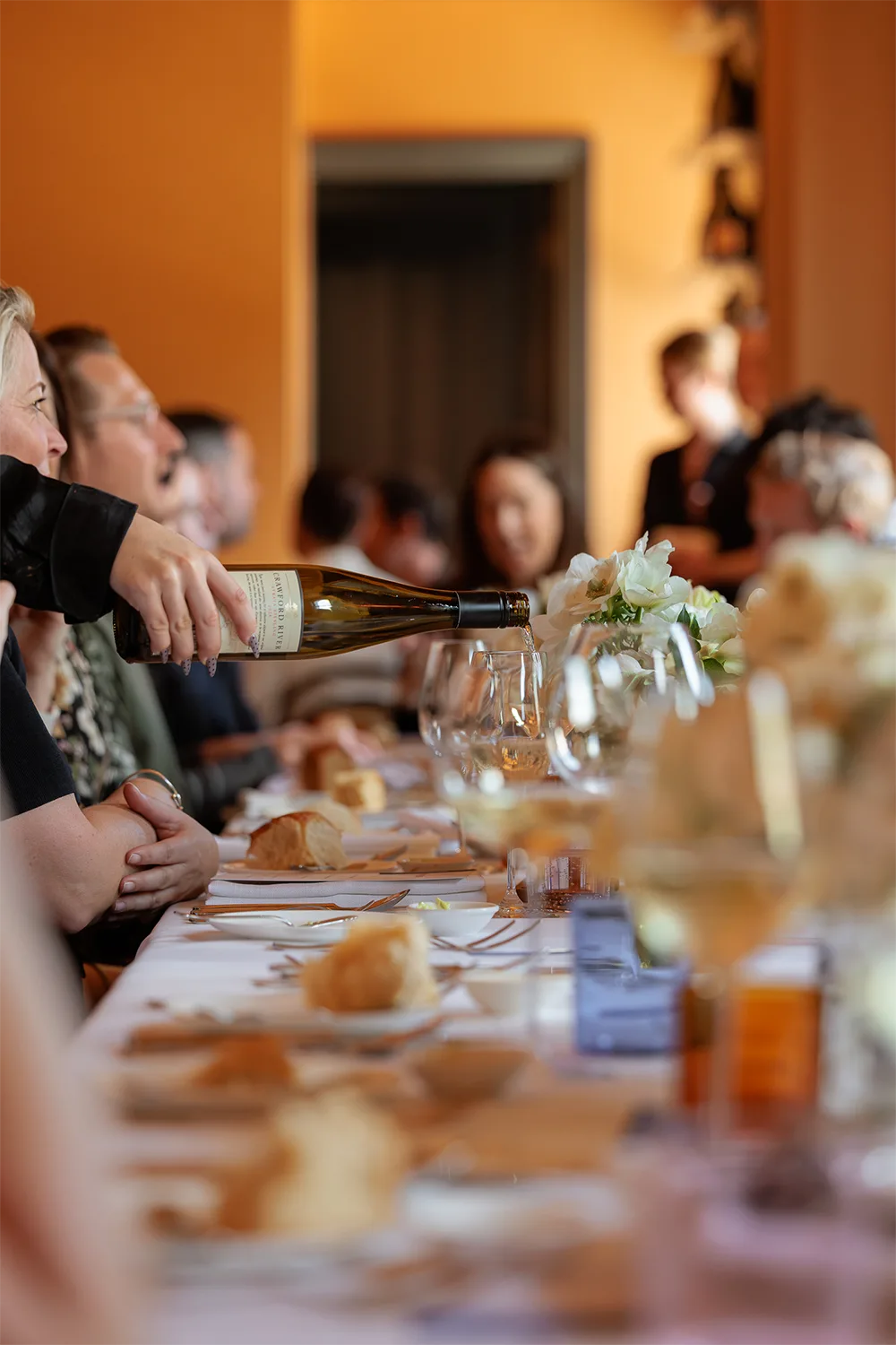 Royal Oak Floors Heritage Collection launch event at Ursula's in Paddington, Sydney, featuring styled interior displays and guests exploring the new timber flooring range.