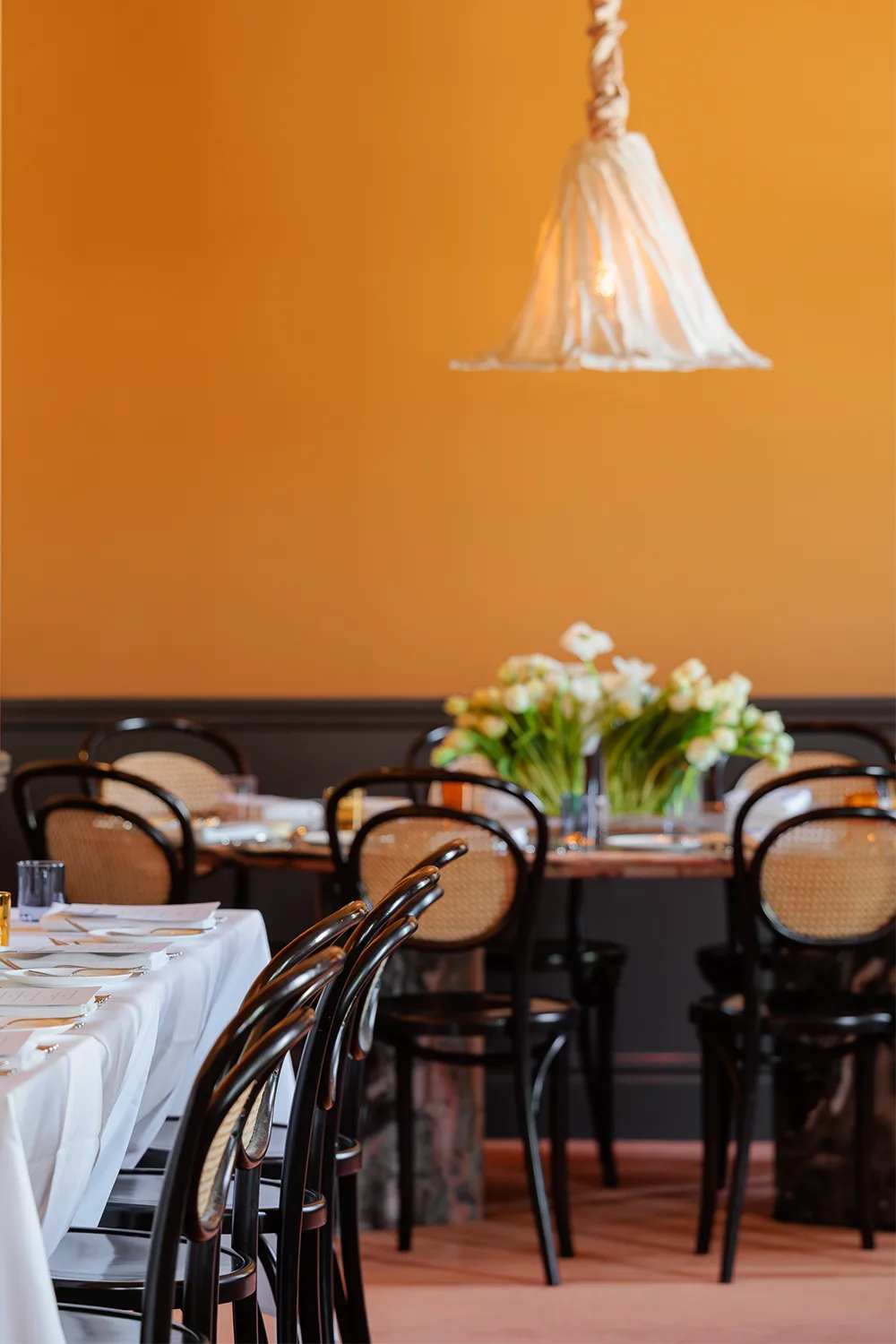 Royal Oak Floors Heritage Collection launch event at Ursula's in Paddington, Sydney, featuring styled interior displays and guests exploring the new timber flooring range.