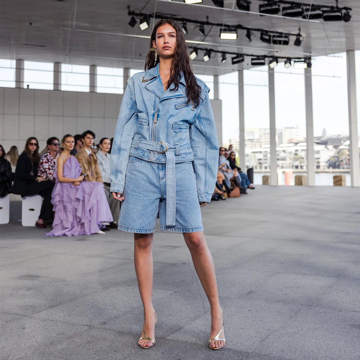 Aje. AAFW 2025 Runway Show Fashion Banner